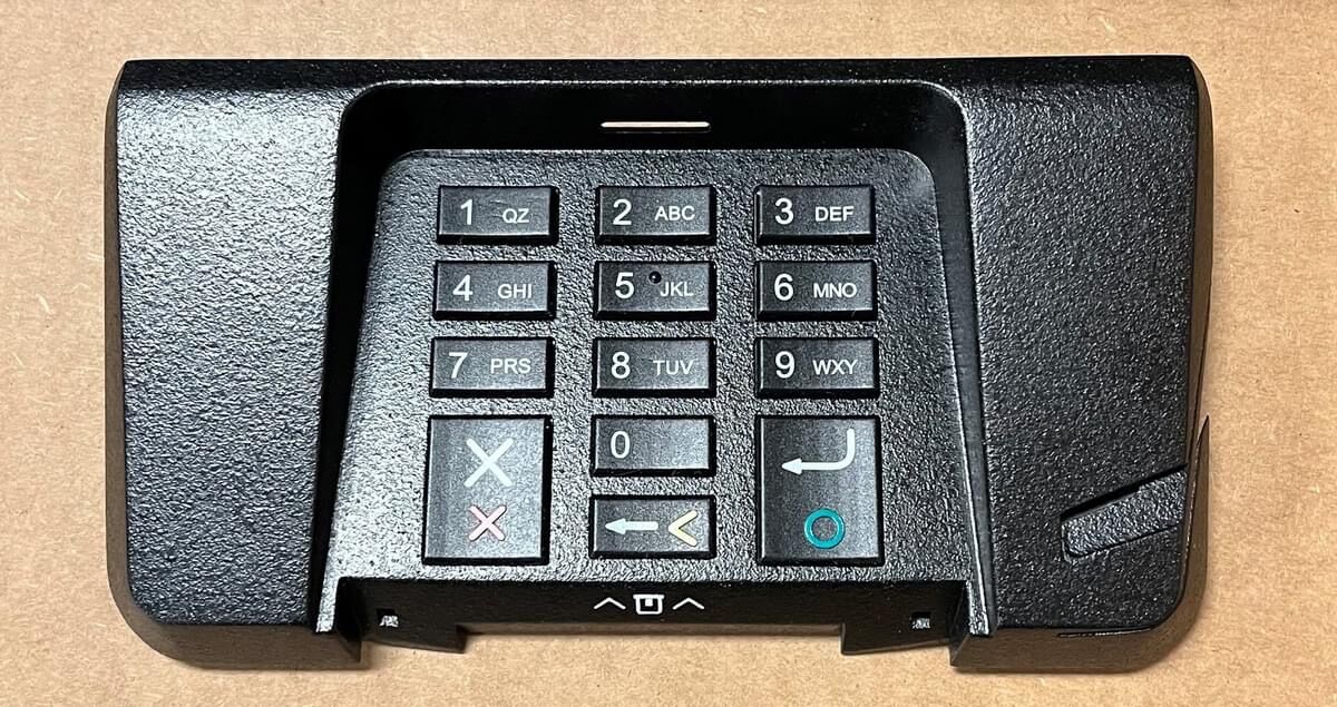 Illegal credit card skimming device